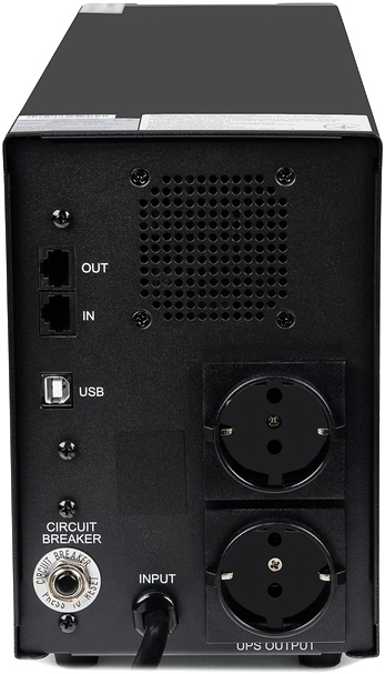 в продажу Джерело безперебійного живлення Powercom IMP-3000AP 1800 Вт, 2 х EURO Schuko, AVR, USB - фото 3