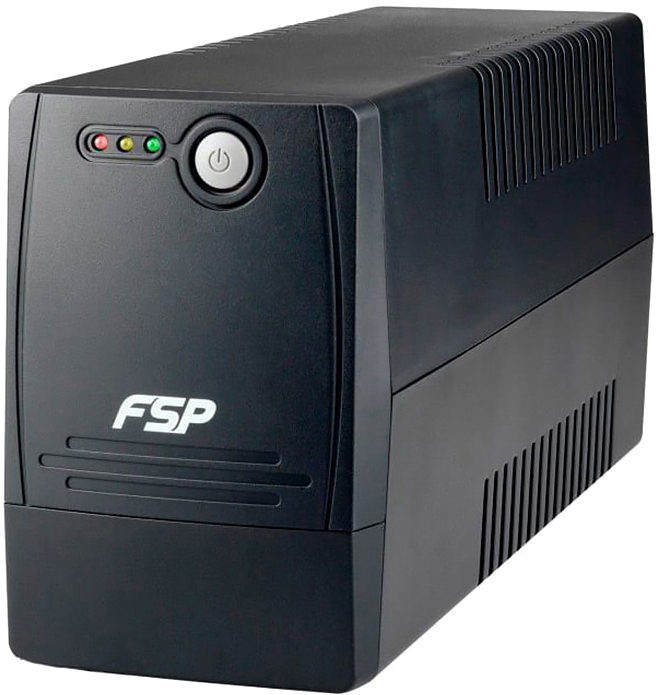 Джерело безперебійного живлення FSP FP1000, 1000ВА/600Вт, Line-Int, IEC*4, USB/RJ45, AVR, Black PPF6000624 ціна 5070 грн - фотографія 2