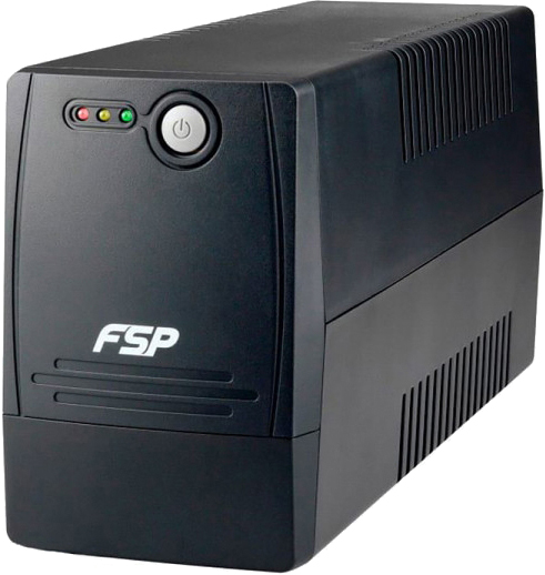 Источник бесперебойного питания FSP FP1500, 1500ВА/900Вт, Lin-Int, USB/RJ45, IEC*6-320-C13, AVR, Black PPF9000526 цена 6344.00 грн - фотография 2