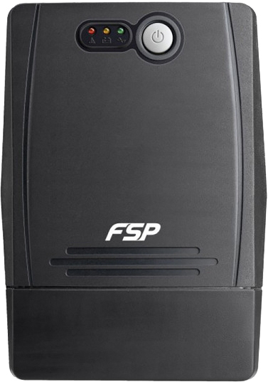 Джерело безперебійного живлення FSP FP2000, 2000ВА/1200Вт, Line-Int, USB/45, 4 шт*SCHUKO, AVR, Black PPF12A0814 в інтернет-магазині, головне фото