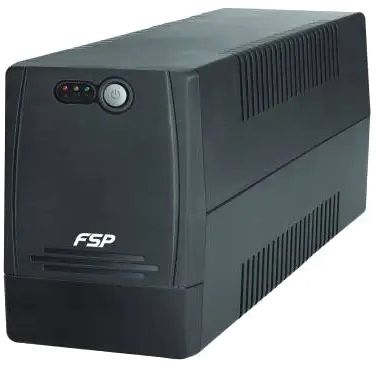 Джерело безперебійного живлення FSP Fortron FP1000, 1000ВА/600Вт, Line-Int, 4*Schuko, AVR, Black PPF6000601 в інтернет-магазині, головне фото