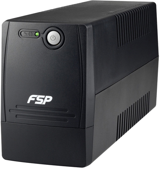 Джерело безперебійного живлення FSP FP600, 1000ВА/600Вт, Line-Int, CE, IEC*4+USB+USB cable, Black PPF3600721 ціна 4760.00 грн - фотографія 2