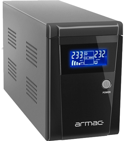 продаємо Armac OFFICE O/1000E/LCD, Line Interactive 1000VA/650W, 3хFrench, USB-B LCD Metal Case в Україні - фото 4