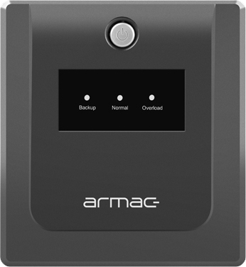 Источник бесперебойного питания Armac HOME H/1500E/LED, Line Interactive 1500VA/950W, 4хFrench, USB-B LCD Metal Case