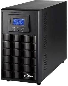 nJoy Aten Pro 3000 (PWUP-OL300AP-AZ01B), Online, 4 x Schuko, USB, LCD, металл