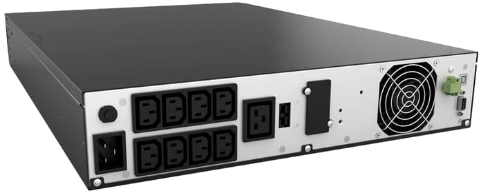 Джерело безперебійного живлення nJoy Aster 3K (UPCMCOP930HASCG01B), Online, 8 x IEC, USB, LCD, металл відгуки - зображення 5