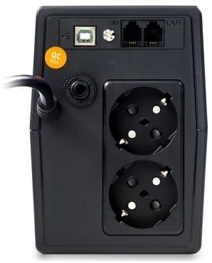 Джерело безперебійного живлення nJoy Horus Plus 600 (PWUP-LI060H1-AZ01B) Лин.инт., AVR, 2 x Schuko, USB, LCD, пластик відгуки - зображення 5