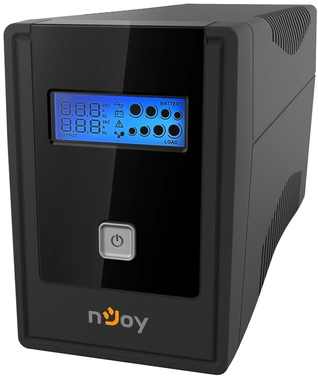 nJoy Cadu 650 (UPCMTLS665TCAAZ01B), Lin.int., AVR, 2 x Schuko, USB, LCD, пластик
