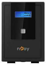 Источник бесперебойного питания nJoy Cadu 850 (UPCMTLS685TCAAZ01B), Lin.int., AVR, 2 x Schuko, USB, LCD, пластик