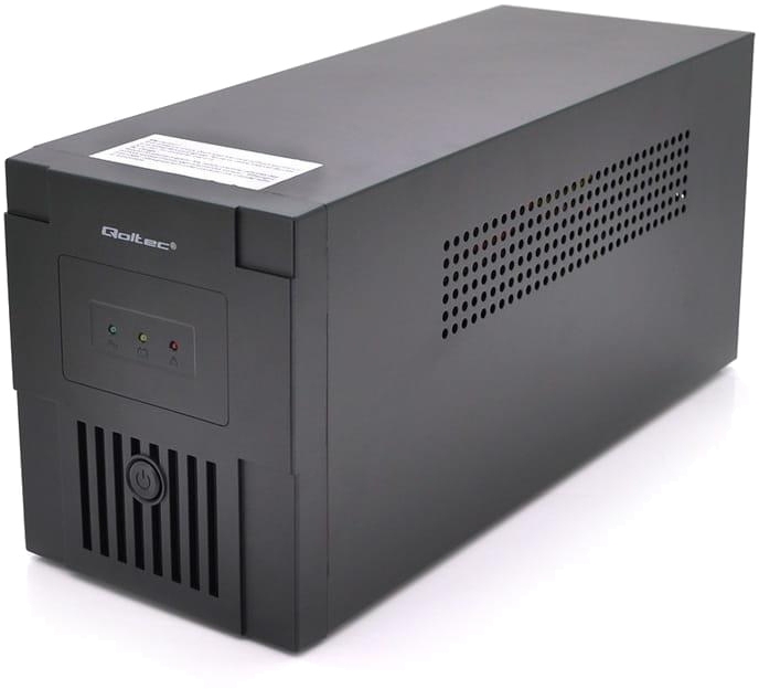 Qoltec QLT1200L-53973/29587, AVR, 2xIEC+1xSchuko