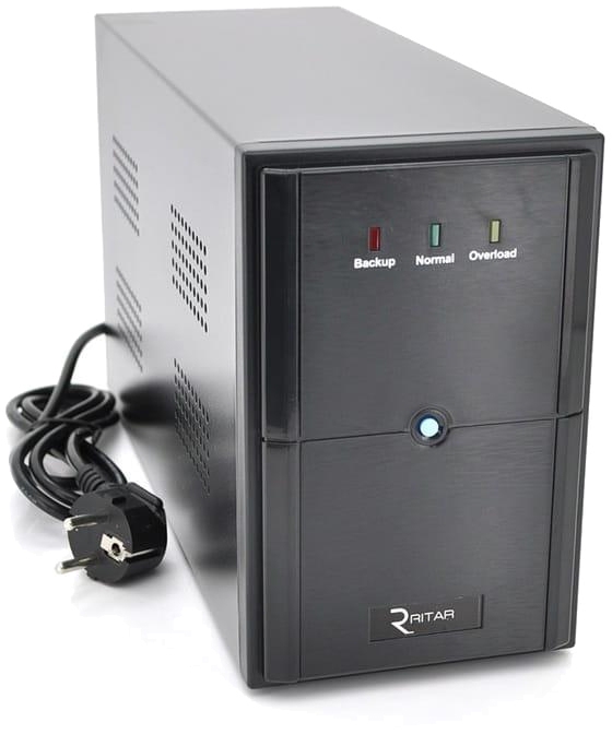 Ritar E-RTM600L-U 360W, Lin.int., AVR, 2xSchuko, металл (E-RTM600L-U/07860)