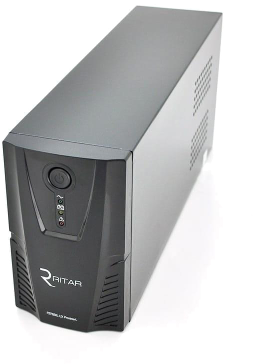 Ritar RTP850L-UX-IEC Proxima-L 510W, Lin.int., AVR, 4xIEC-320 C14, пластик (RTP850L-UX-IEC/06363)