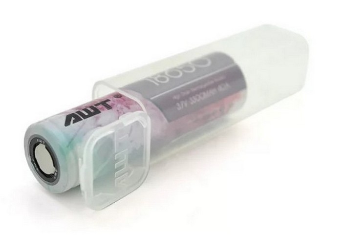 AWT Li-Ion 18650, 3300 мАг, 40A, BOX (IMR18650-3300-40A)