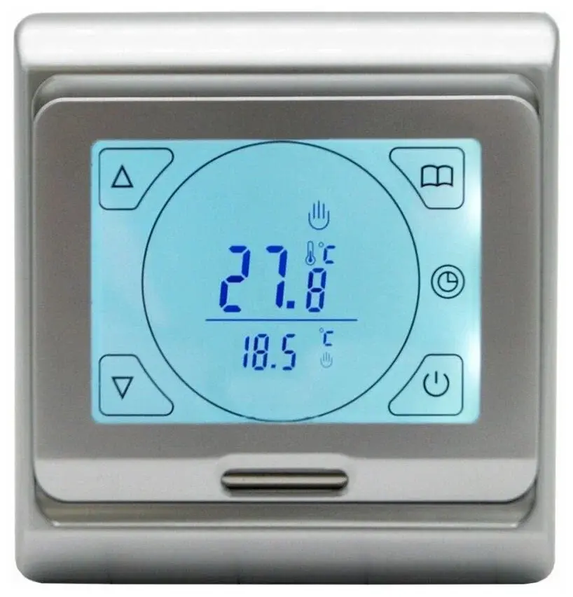 Терморегулятор для теплого пола In-Therm E 91 Silver