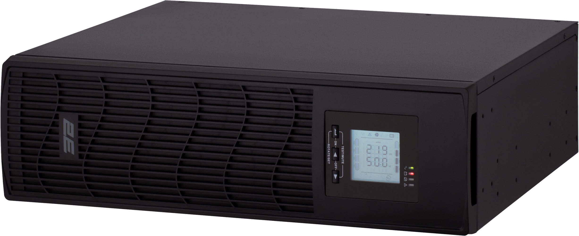 2E PS1500RT, 1500VA/1200W, RT3U, LCD, USB, 6xC13 (2E-PS1500RT)