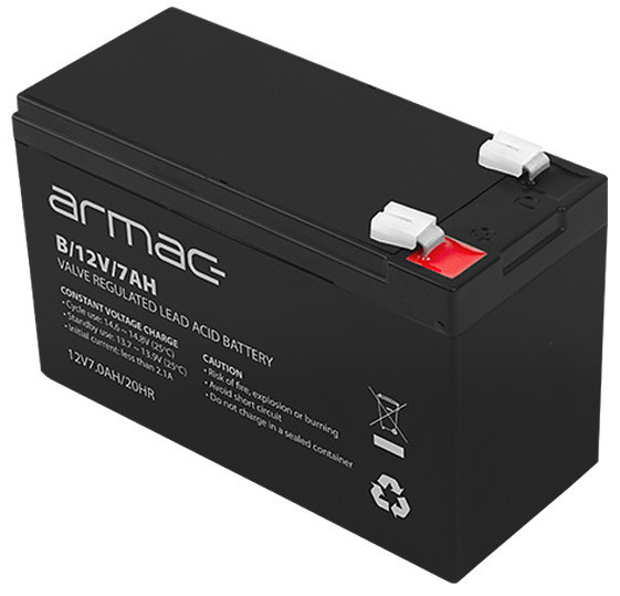 Акумуляторна батарея Armac 12V, 7.0 A (B/12V/7AH) ціна 480.00 грн - фотографія 2