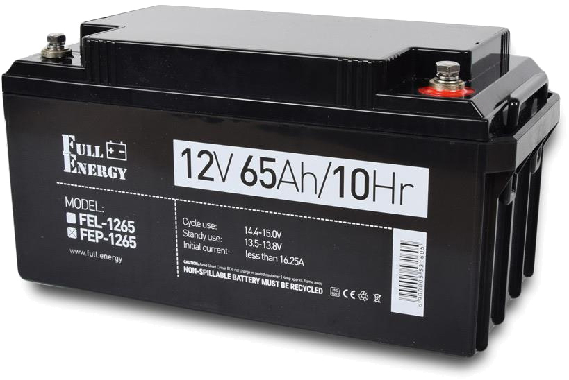 Аккумуляторная батарея Full Energy FEP-1265 в интернет-магазине, главное фото
