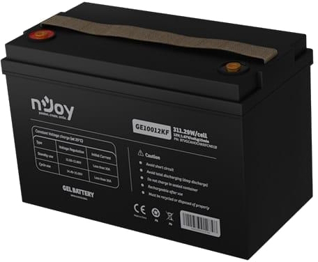 в продажу Акумуляторна батарея nJoy GE10012KF 12V 100AH (BTVGCAHOCHKKFCN01B) GEL - фото 3