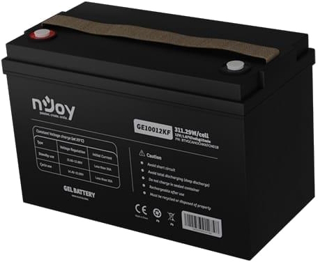 продаємо nJoy GE10012KF 12V 100AH (BTVGCAHOCHKKFCN01B) GEL в Україні - фото 4