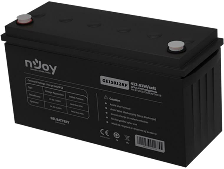 Акумуляторна батарея nJoy GE15012KF 12V 150AH (BTVGCLTODHLKFCN01B) GEL відгуки - зображення 5