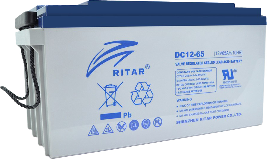 Аккумуляторная батарея Ritar DC12-65 в интернет-магазине, главное фото