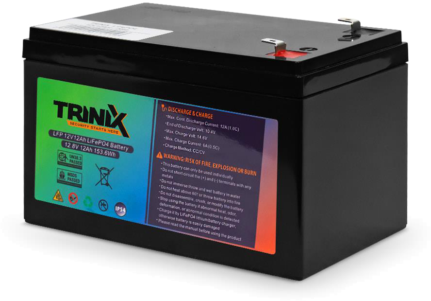 Акумуляторна батарея Trinix LFP 12V12Ah LiFePo4 в інтернет-магазині, головне фото