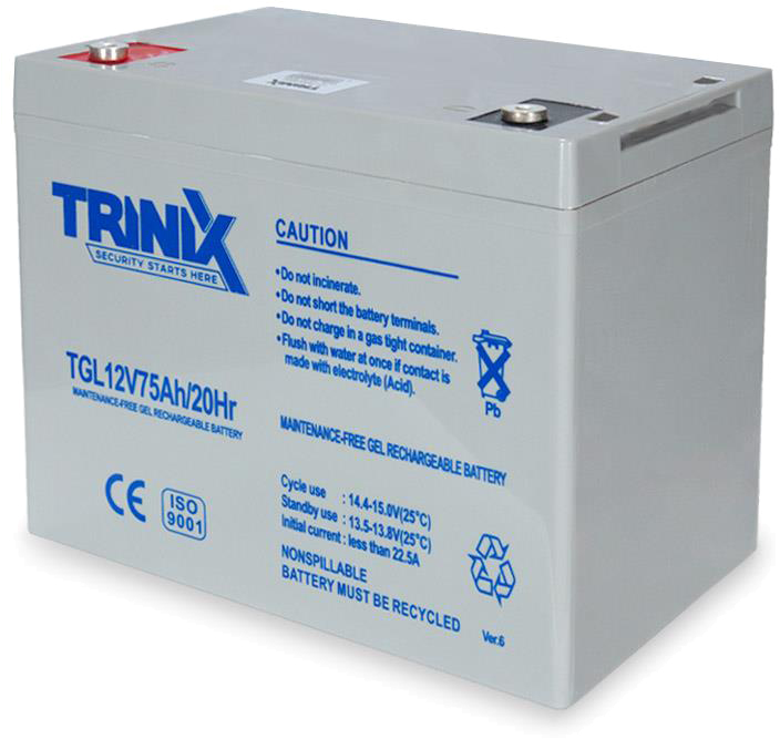 Купити акумуляторна батарея Trinix TGL12V75Ah/20Hr в Івано-Франківську