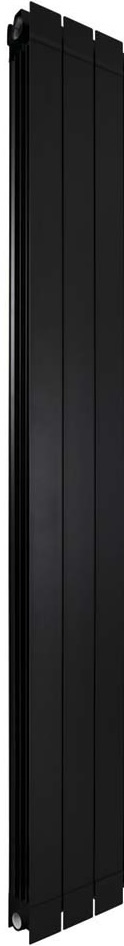 Радиатор для отопления Nova Florida Ledro S/90 1600 мм Black Coffee (3 секции)