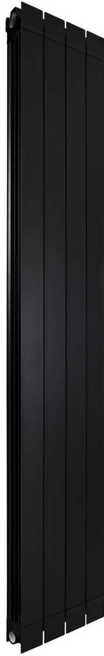 Радиатор для отопления Nova Florida Ledro S/90 1600 мм Black Coffee (4 секции)