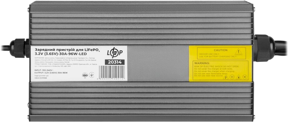 Зарядний пристрій для акумуляторів LogicPower LiFePO4 3.2V (3.65V)-30A-96W-LED в інтернет-магазині, головне фото