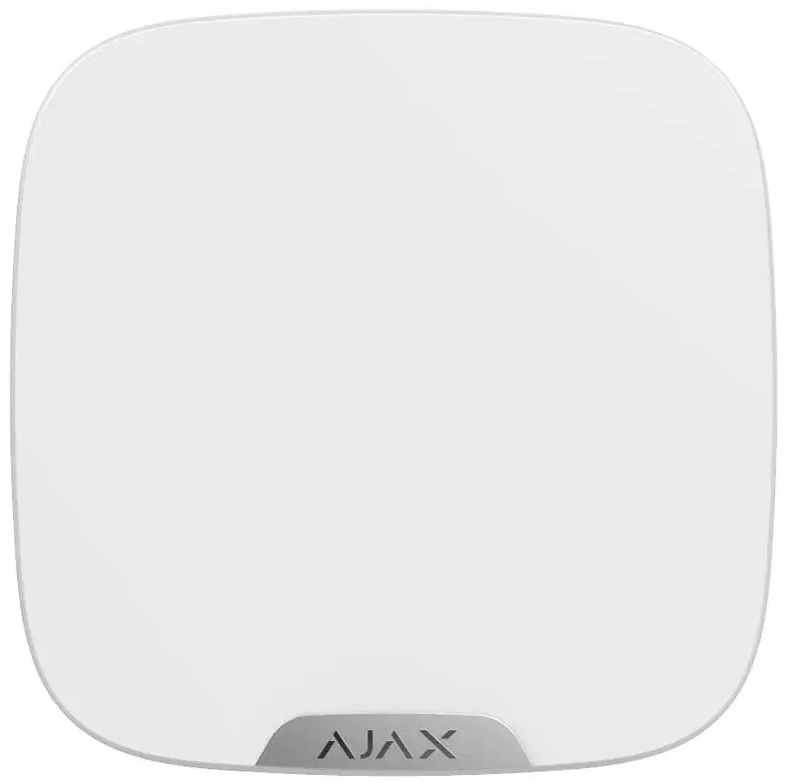 Брендова кришка для вуличної сирени Ajax Brandplate for StreetSiren DoubleDeck white (1шт.)