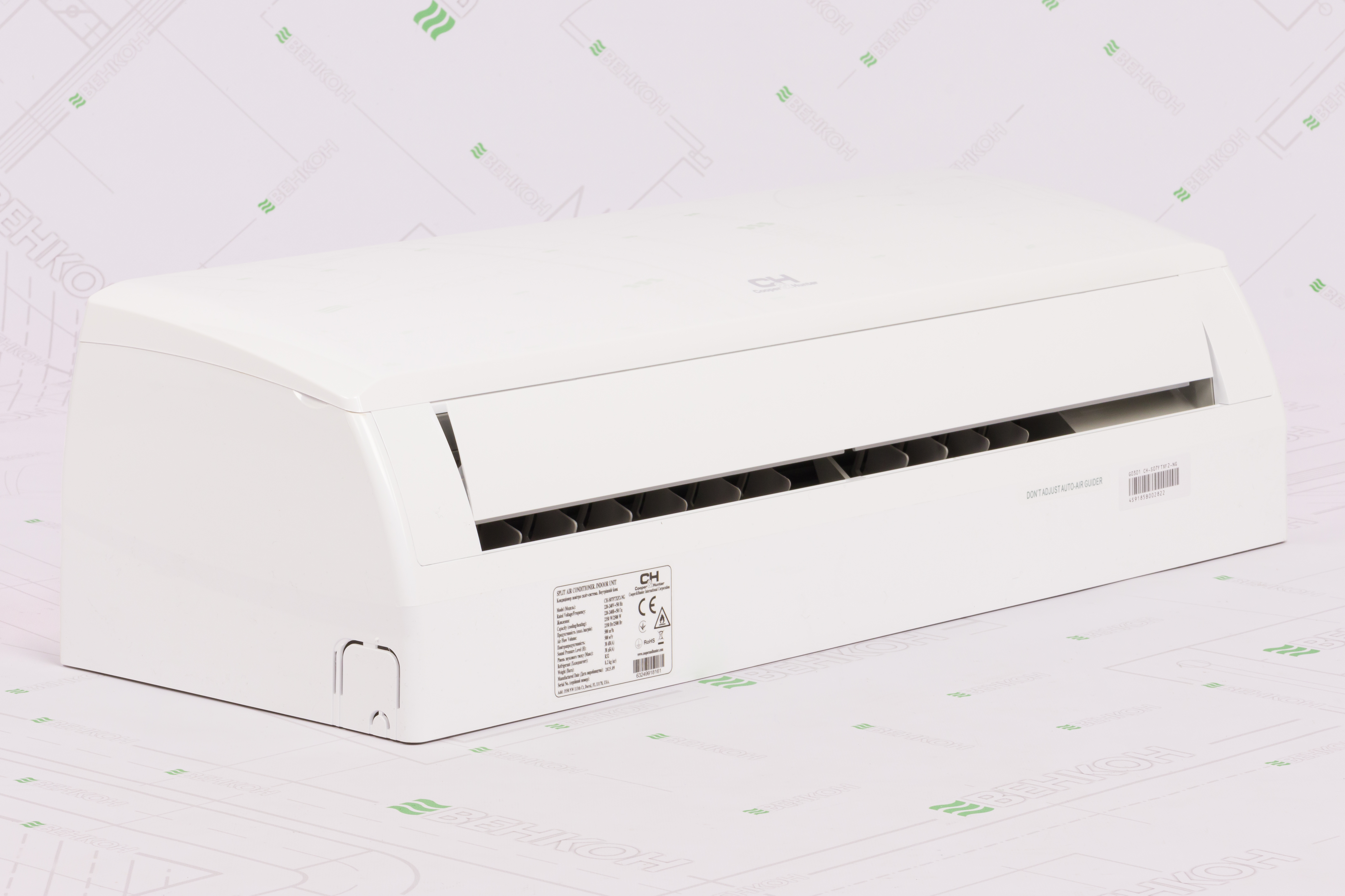 Кондиционер сплит-система Cooper&Hunter Vital Inverter CH-S07FTXF2-NG обзор - фото 8