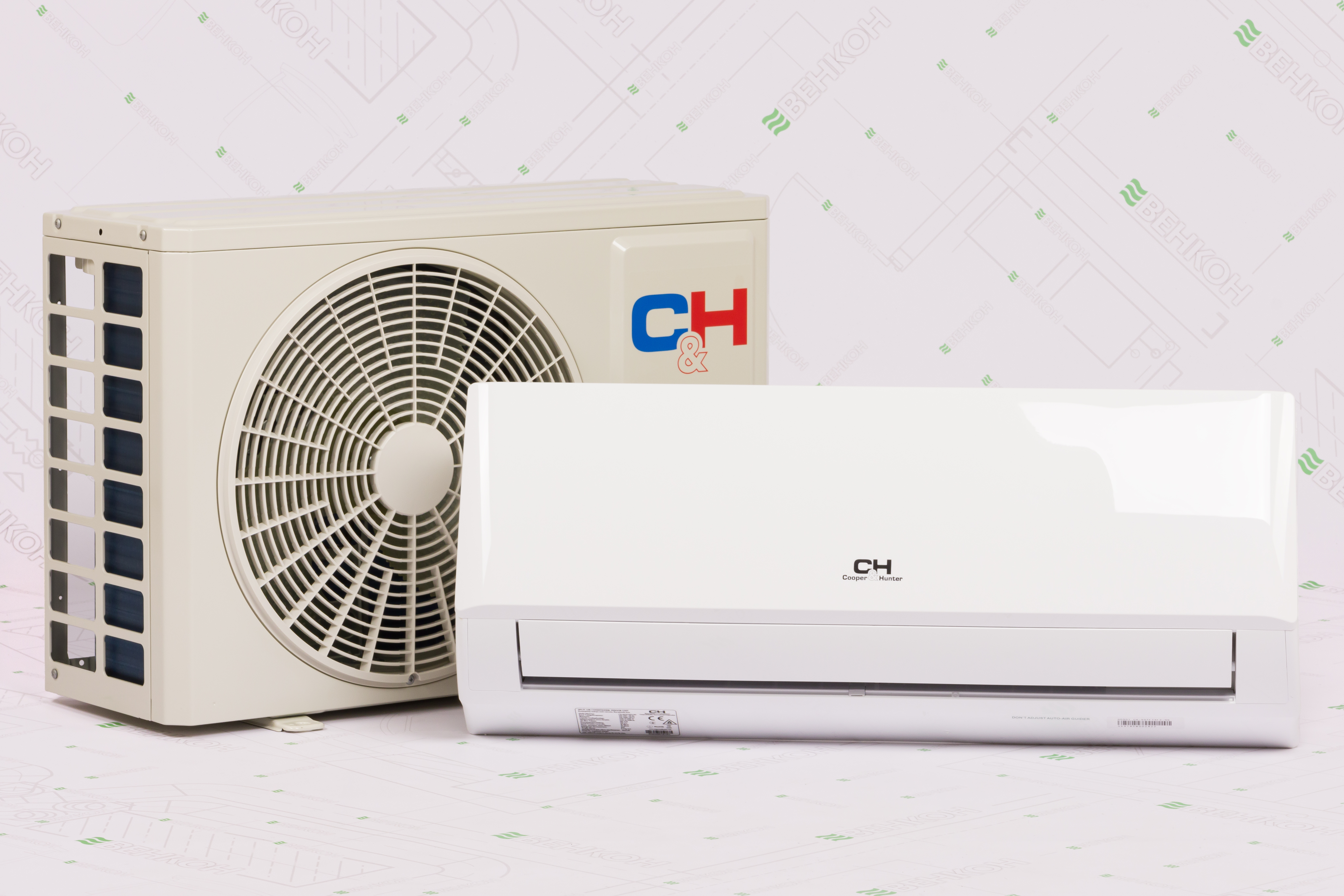 Кондиционер сплит-система Cooper&Hunter Vital Inverter CH-S07FTXF2-NG цена 19799 грн - фотография 2