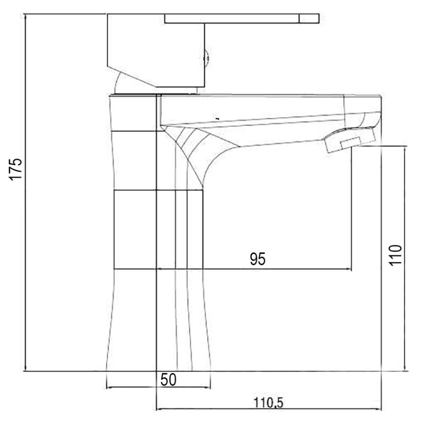 Brinex 37C 001 Габаритные размеры