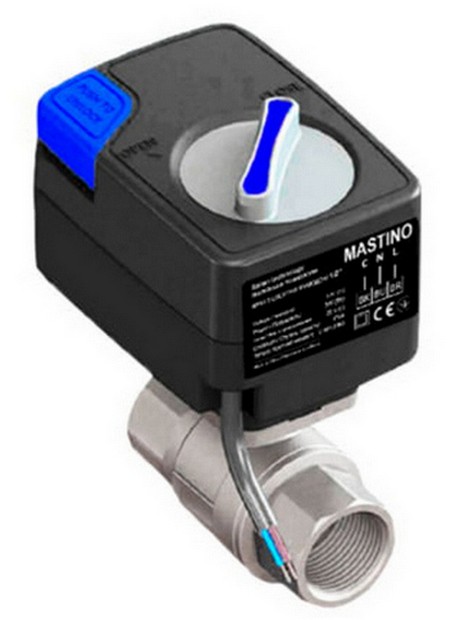 Кран с электроприводом Mastino 12В 1/2" в интернет-магазине, главное фото