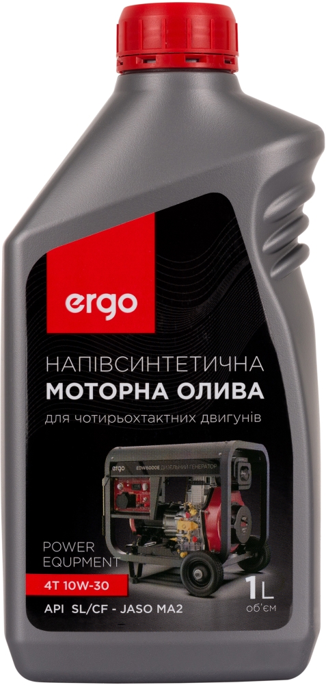 ᐉ Моторное масло Ergo 10W-30, 1 л купить по цене по запросу грн. в ...