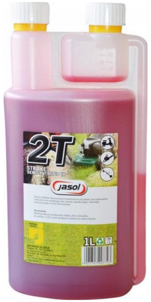 Характеристики моторна олива Jasol 2T Stroke OIL Semisynthetic TC RED 1 л