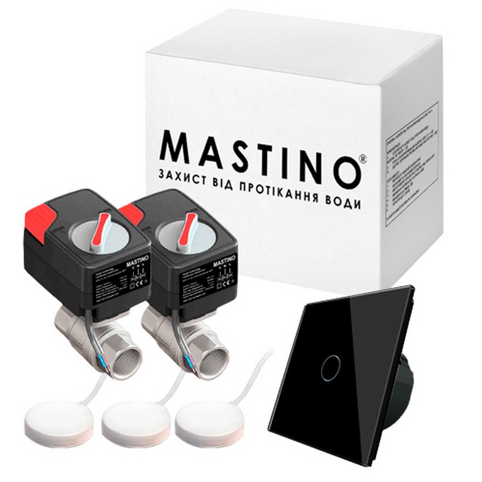 Система защиты от протечек воды  Mastino TS1 1/2" Black