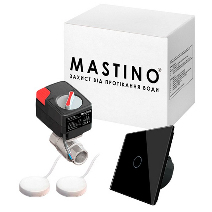 Инструкция система защиты от протечек воды  Mastino TS1 1/2" Light Black