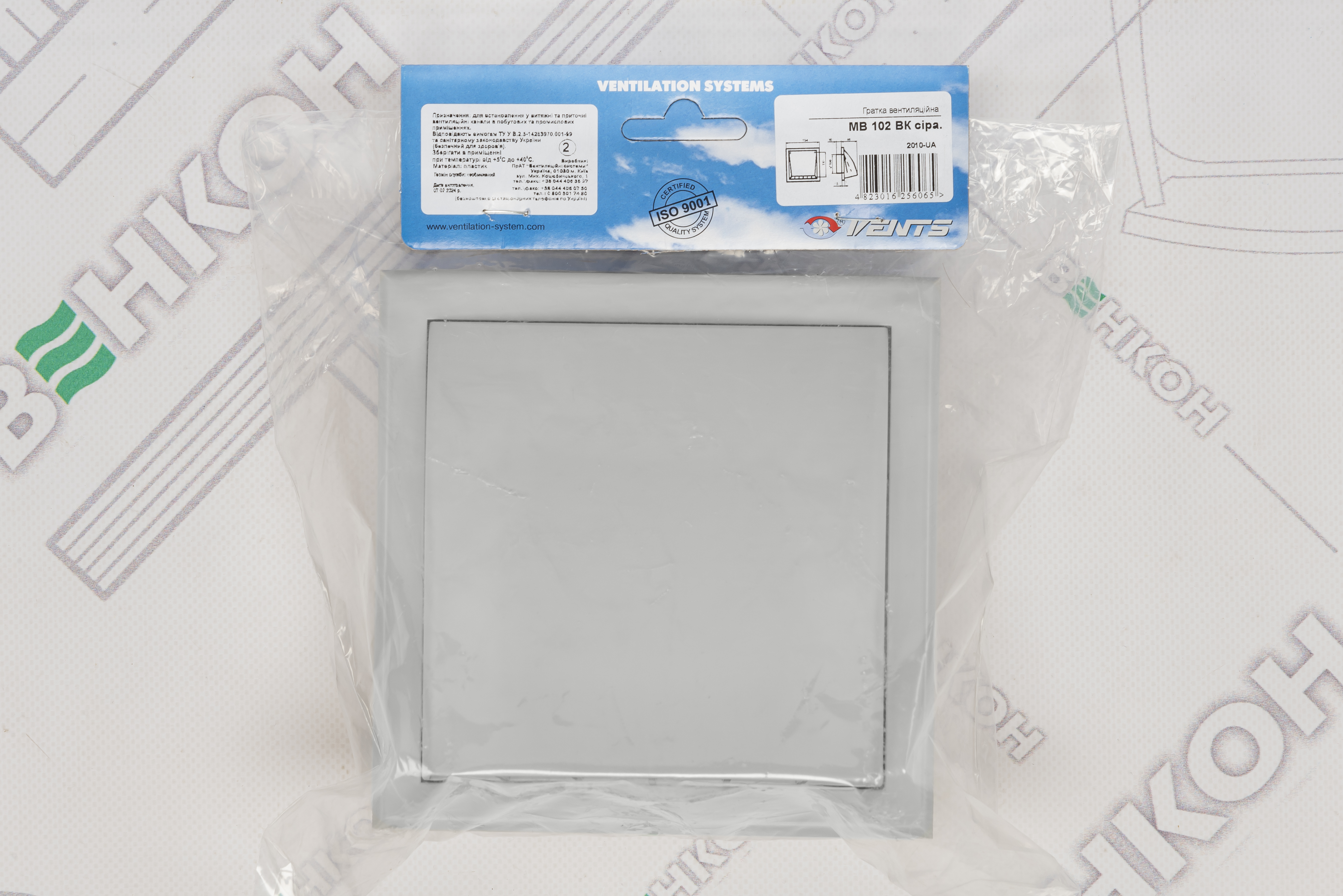 Колпак вентиляционный Вентс МВ 102 ВК Серый характеристики - фотография 7