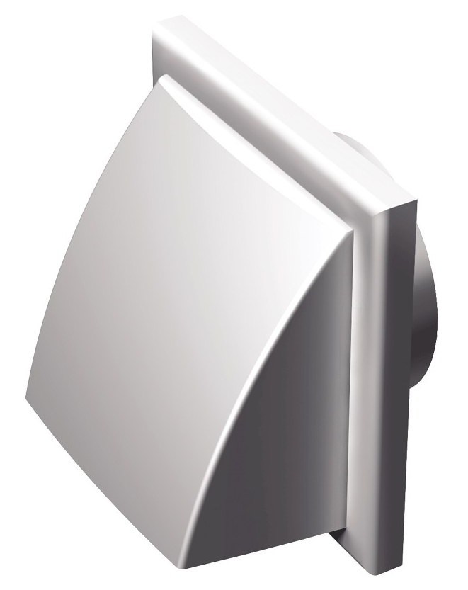 Колпак Вентс квадратный Вентс МВ 102 ВК Серый