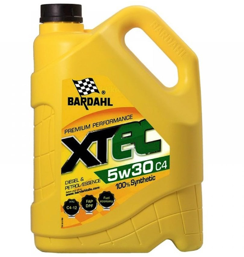 Моторное масло Bardahl Xtec 5W30 C4 4 л