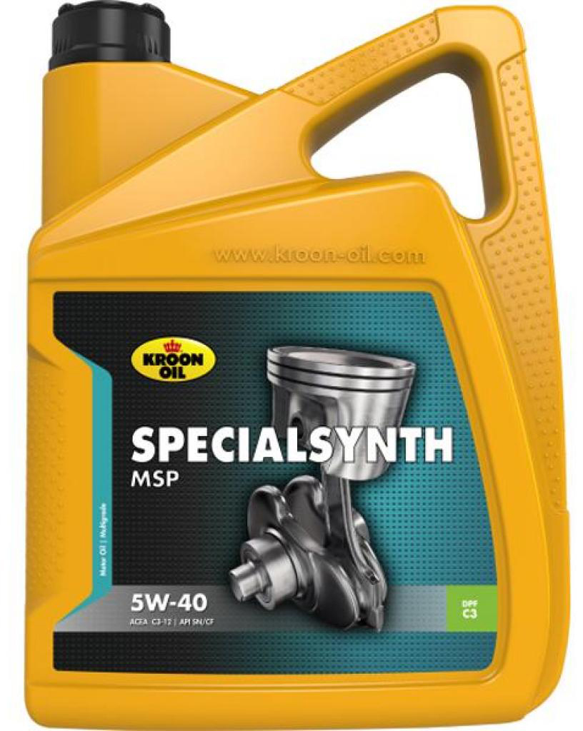 Характеристики моторное масло Kroon-Oil Specialsynth MSP 5W-40 5 л