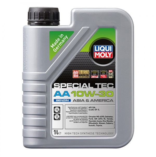 Моторное масло Liqui Moly Special Tec AA Benzin SAE 10W-30 1 л в интернет-магазине, главное фото