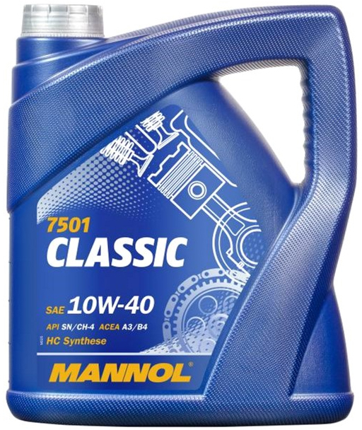 Моторное масло Mannol Classic 10W-40 4 л в интернет-магазине, главное фото
