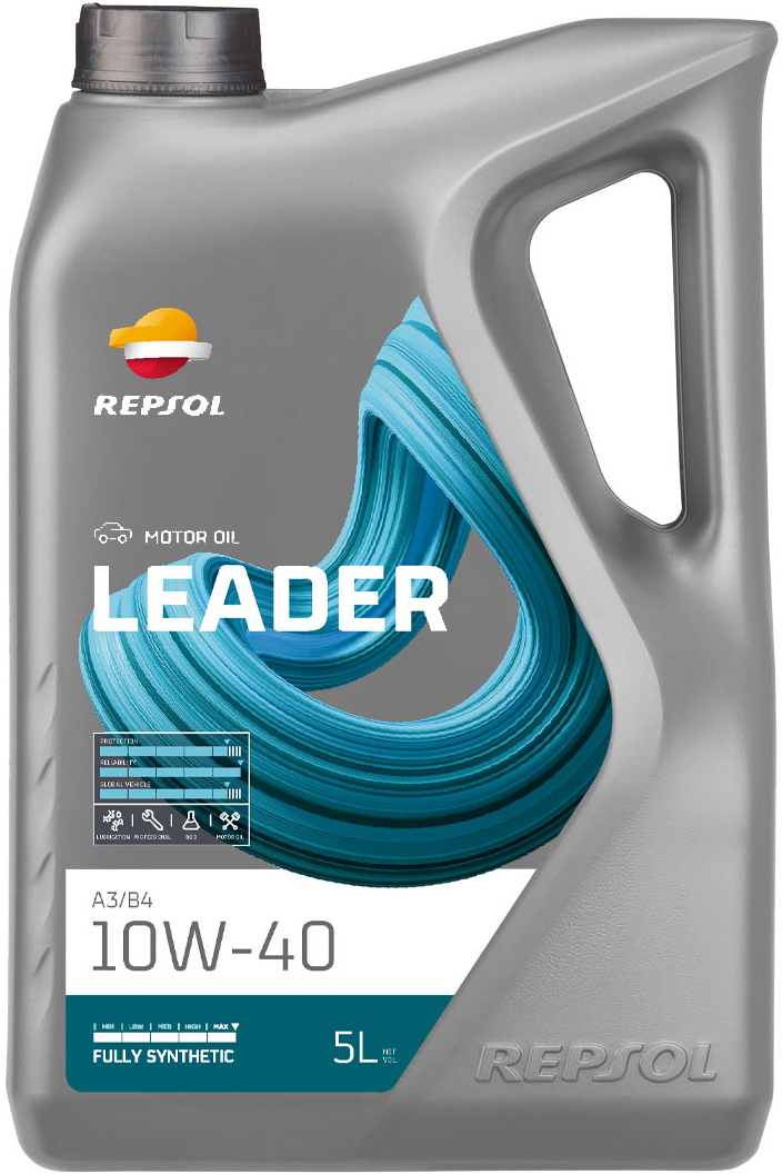 Цена моторное масло Repsol Leader A3/B4 10W-40 5 л в Херсоне