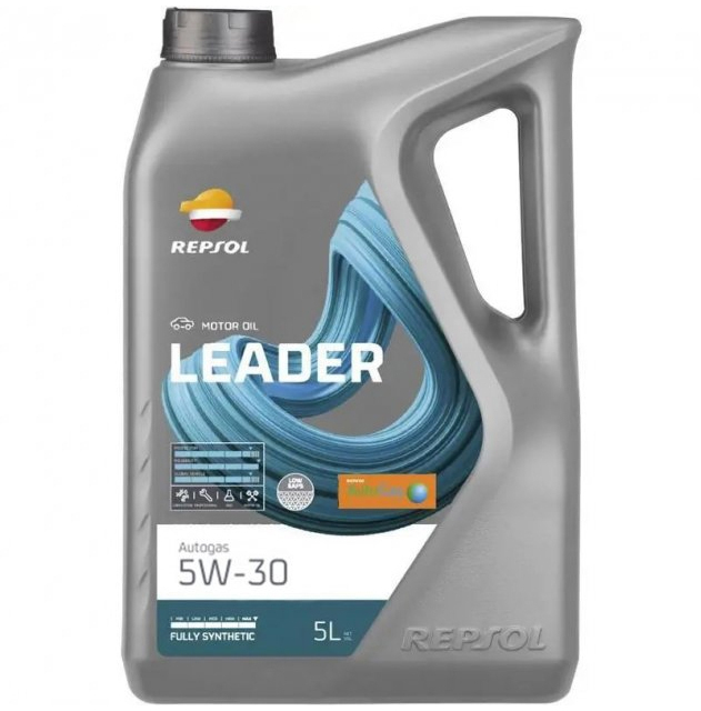 Характеристики моторна олива Repsol Leader Autogas 5W-30 5 л