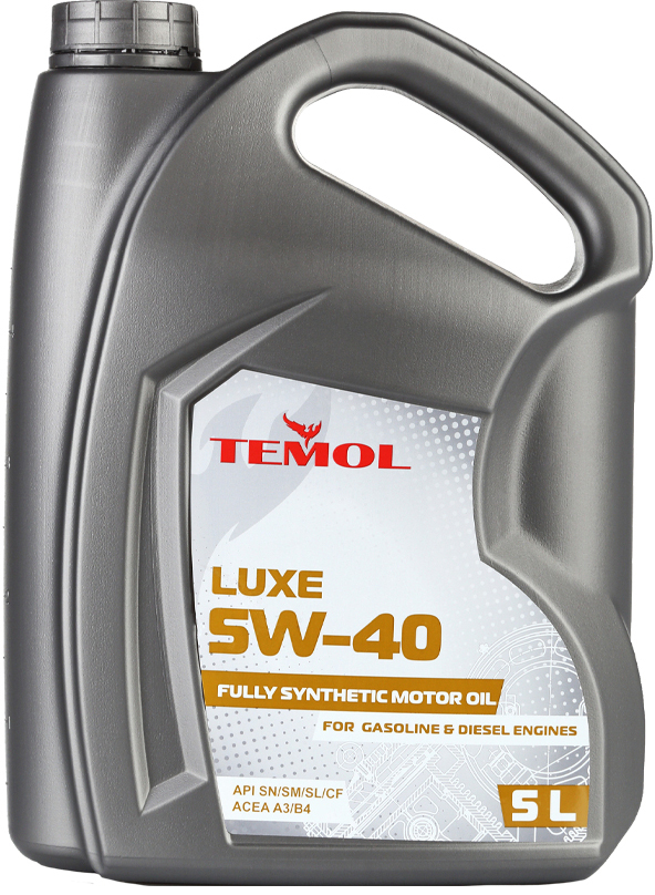 Цена моторное масло Temol Luxe 5W40 5 л в Херсоне