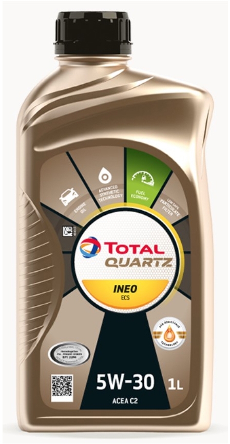 ᐉ Моторное масло Total Quartz Ineo ECS 5W-30 1 л купить по цене 521 грн ...