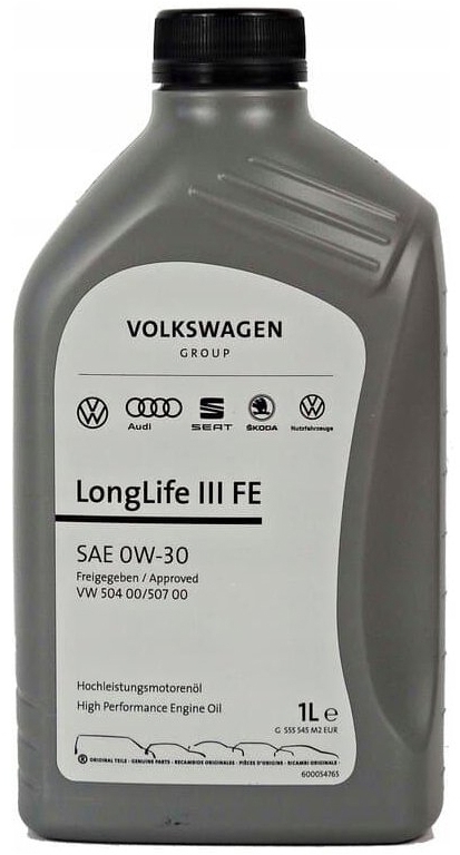 VAG VW LongLife III FE 0W-30 1 л